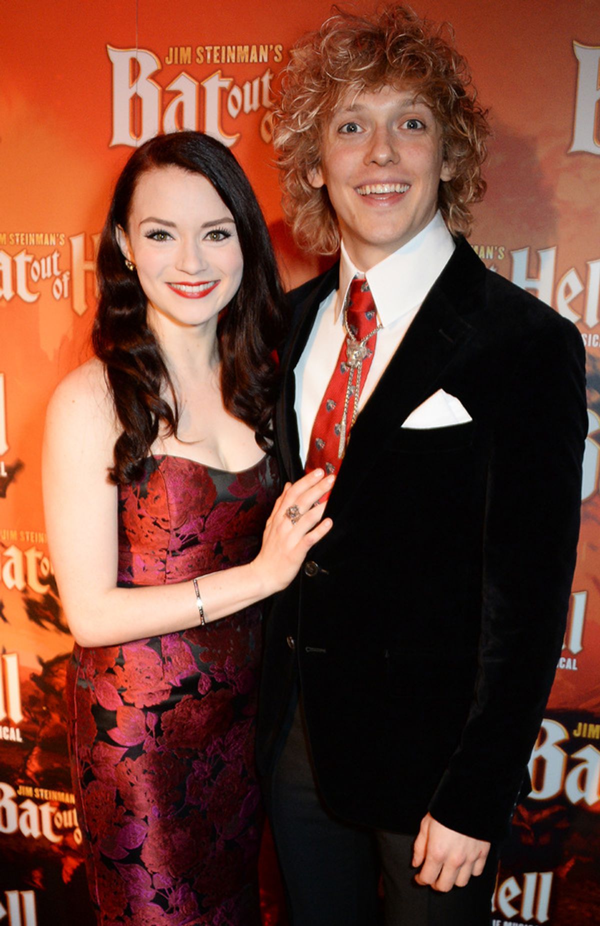Christina Bennington and Andrew Polec at 