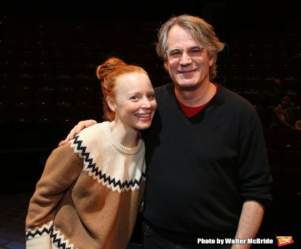 Lauren Ambrose and Bartlett Sher  Photo