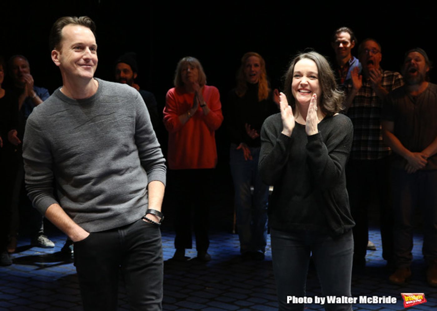 Exclusive Photo Coverage: Matt Wall Receives the Gypsy Robe for MY FAIR LADY!  Image