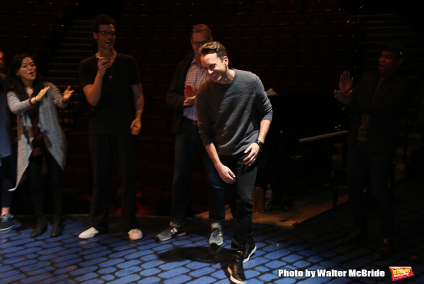 Exclusive Photo Coverage: Matt Wall Receives the Gypsy Robe for MY FAIR LADY!  Image