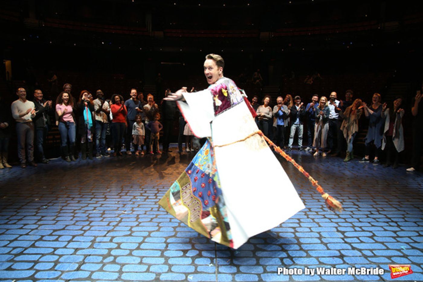 Exclusive Photo Coverage: Matt Wall Receives the Gypsy Robe for MY FAIR LADY!  Image