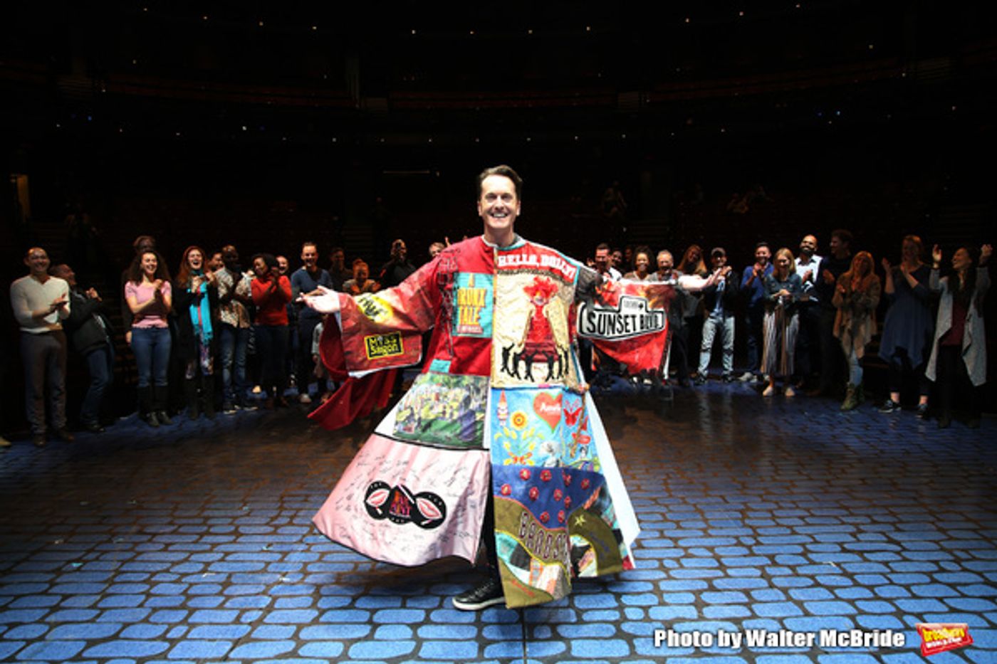 Exclusive Photo Coverage: Matt Wall Receives the Gypsy Robe for MY FAIR LADY!  Image