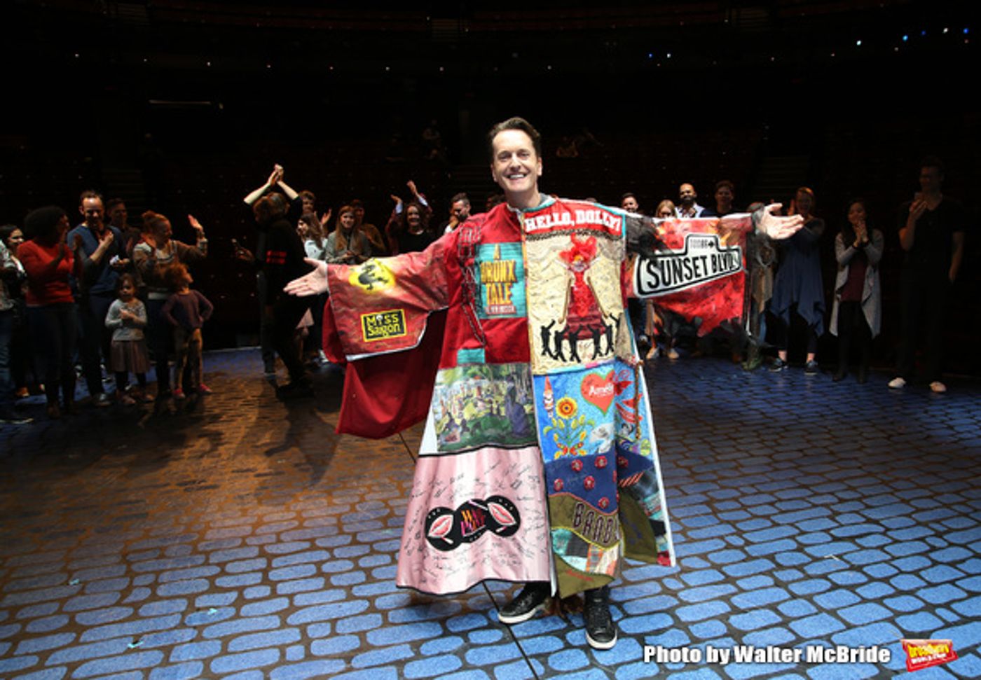 Exclusive Photo Coverage: Matt Wall Receives the Gypsy Robe for MY FAIR LADY!  Image