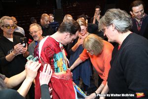 Matt Wall, Diana Rigg and Bartlett Sher @ BroadwayWorld Matt Wall, Diana Rigg and Bartlett Sher Photo