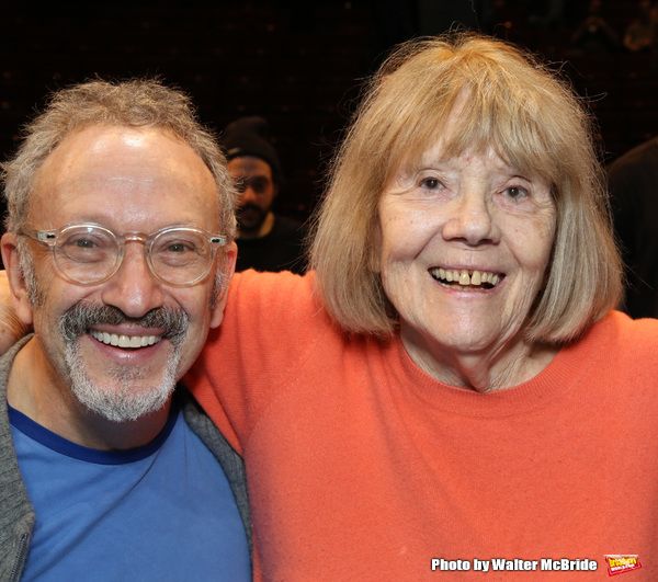Allan Corduner and Diana Rigg Photo