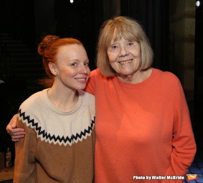 Lauren Ambrose and Diana Rigg  Photo