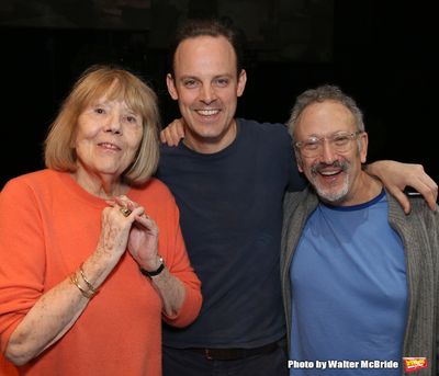 Diana Rigg, Harry Hadden-Paton and Allan Corduner Photo