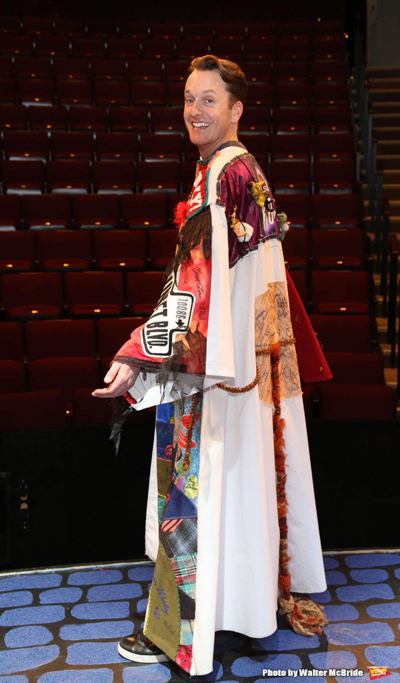 Exclusive Photo Coverage: Matt Wall Receives the Gypsy Robe for MY FAIR LADY!  Image