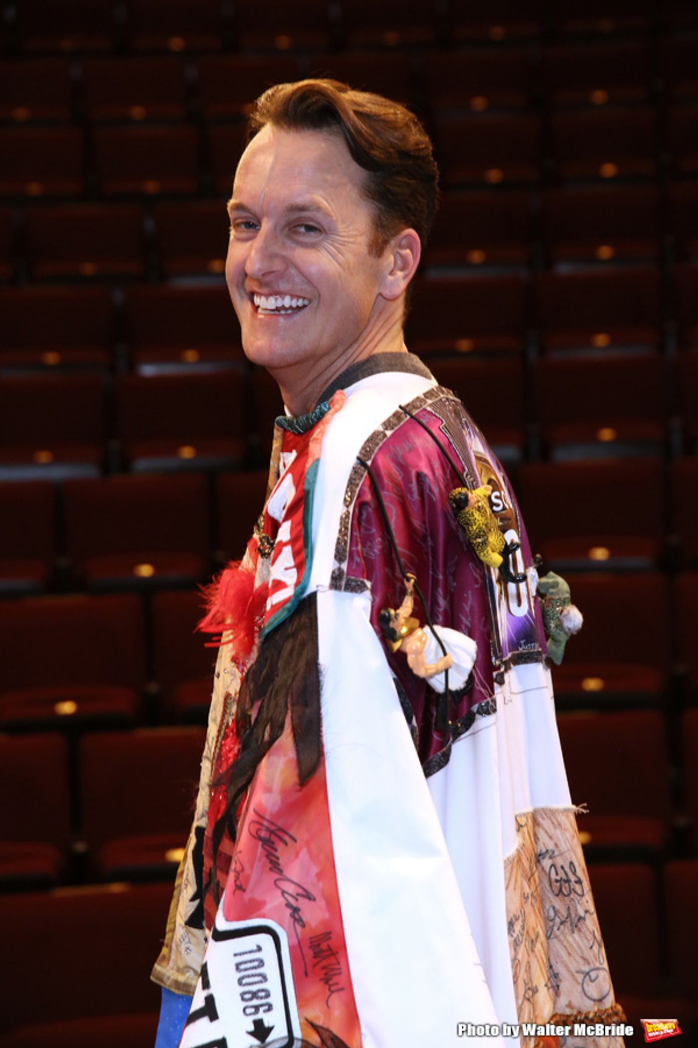 Exclusive Photo Coverage: Matt Wall Receives the Gypsy Robe for MY FAIR LADY!  Image
