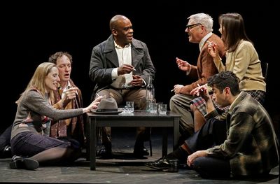 Liza Seneca, Nick Santoro, Ray Ford, Curt Bonnem, Valerie Spencer and Richard Gallego Photo