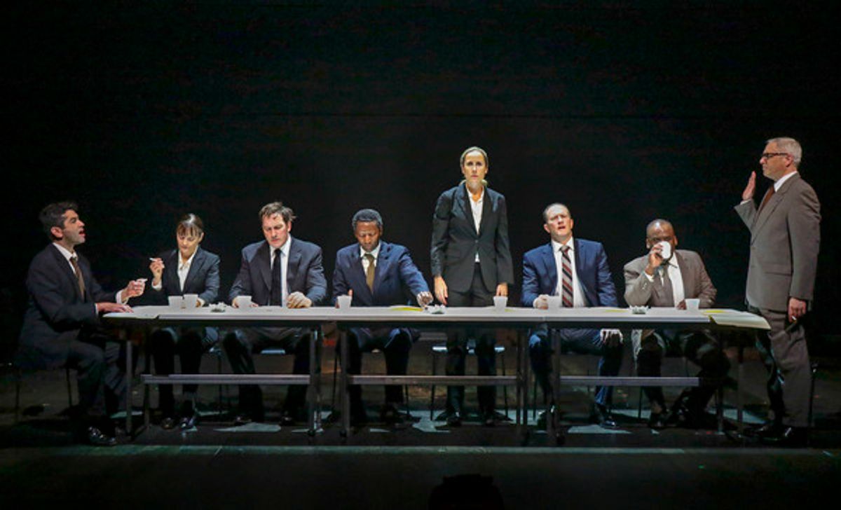 Richard Gallegos, Valerie Spencer, Nick Santoro, Lorne Green, Liza Seneca, Russell Edge, Ray Ford and Curt Bonnem at 