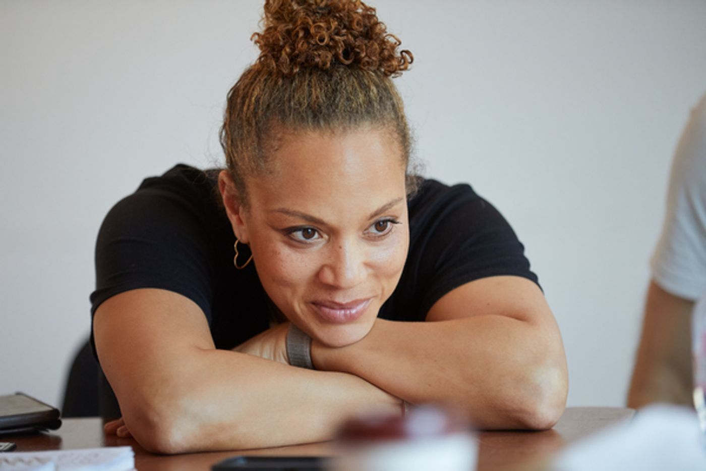 Photo Flash: In Rehearsal with Park Theatre's BUILDING THE WALL  Image