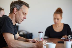 Angela Griffin and Trevor White @ BroadwayWorld Angela Griffin and Trevor White Photo