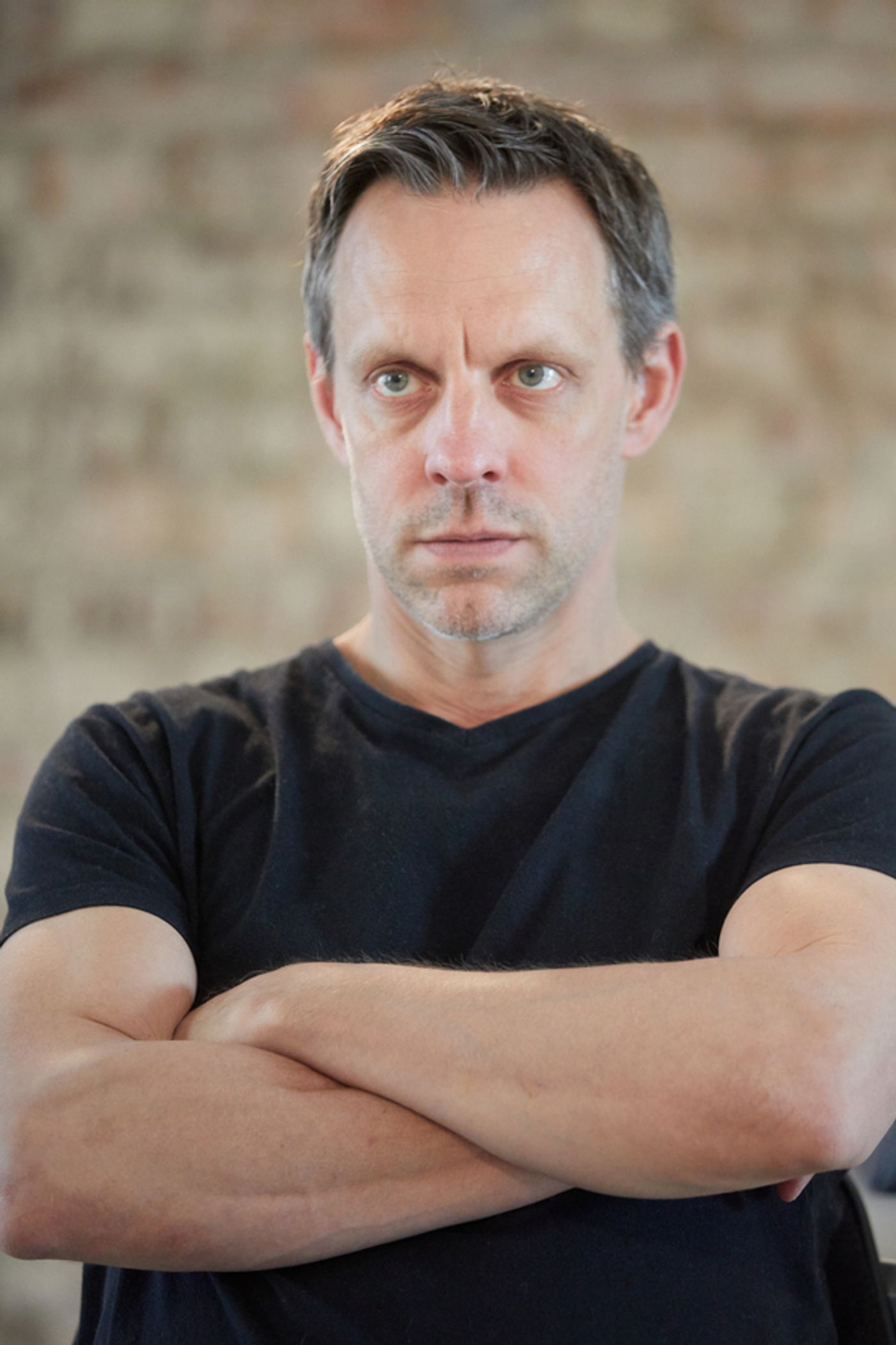 Photo Flash: In Rehearsal with Park Theatre's BUILDING THE WALL  Image