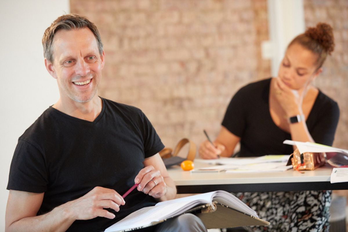 Angela Griffin and Trevor White at 