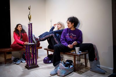 Purva Bedi, Lucy Taylor & Camila CanÃ³-FlaviÃ¡ Photo