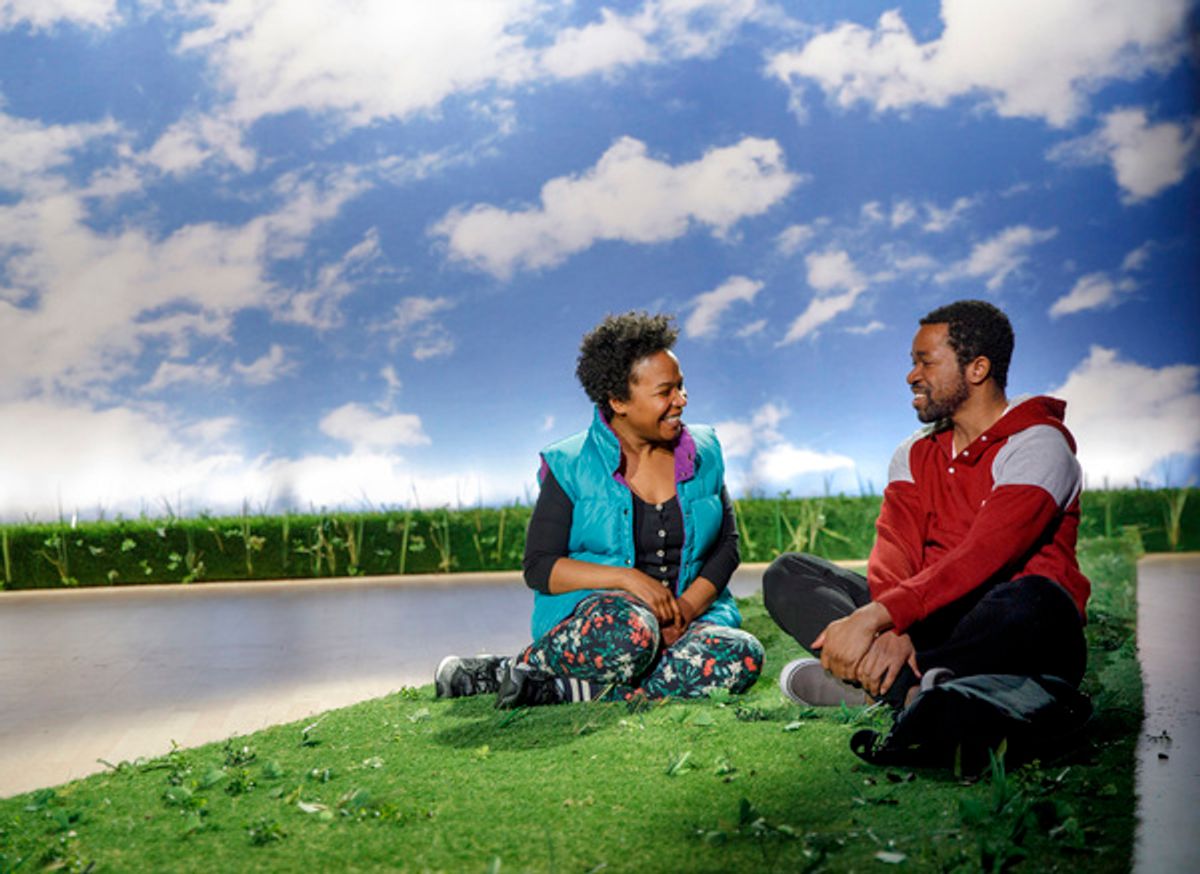 Eboni Booth & Ikechukwu Ufomad at 