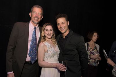 Alexander Fraser, Reina and Justin Guarini Photo