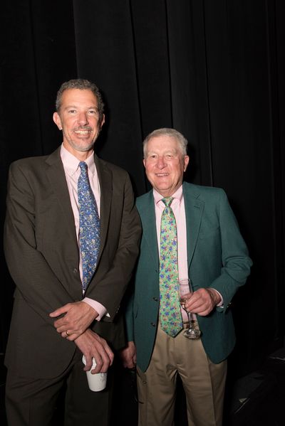 Alexander Fraser and Board Chair Marvin Woodall Photo