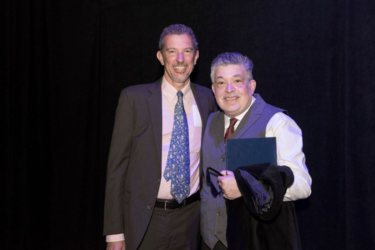 Alexander Fraser and Lou Volpe at 