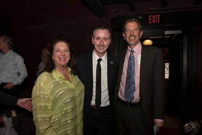 Gayle Goodman, Congressman Brian Fitzpatrick, Alexander Fraser Photo