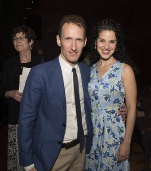 Jeffrey Seller, Shirley Rumierk with Peggy Brenner McRae, Bucks County Playhouse Historian @ BroadwayWorld Jeffrey Seller, Shirley Rumierk with Peggy Brenner McRae, Bucks County Playhouse Hist Photo
