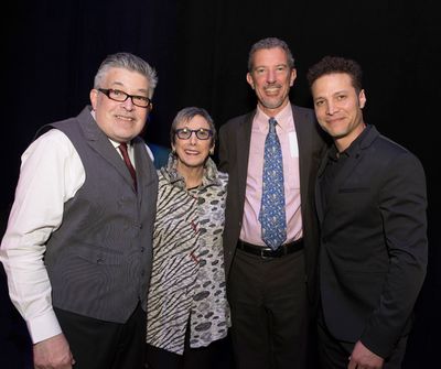 Lou Volpe, Robyn Goodman, Alexander Fraser and Justin Guarini Photo