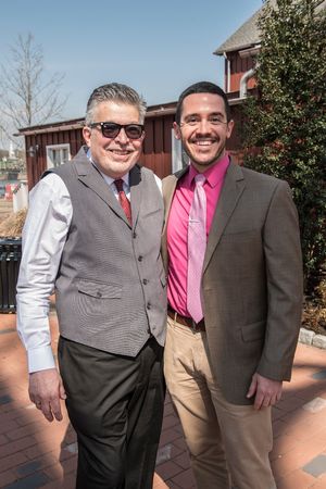 Lou Volpe and Hans Weichhart of Educational Theatre Association Photo