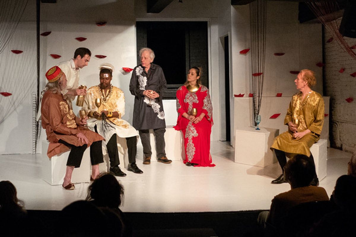 L to R: CHRIS BRANDT, DANIEL YAIULLO, JAMES EDWARD BECTON,
AUSTIN PENDLETON, ALEXANDRA LALIBERTE, TIMOTHY DOYLE at 