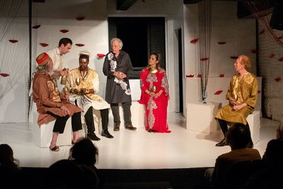 L to R: CHRIS BRANDT, DANIEL YAIULLO, JAMES EDWARD BECTON,
AUSTIN PENDLETON, ALEXANDR Photo