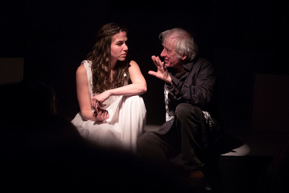  L TO R: LINDSAY GITTER, AUSTIN PENDLETON at 