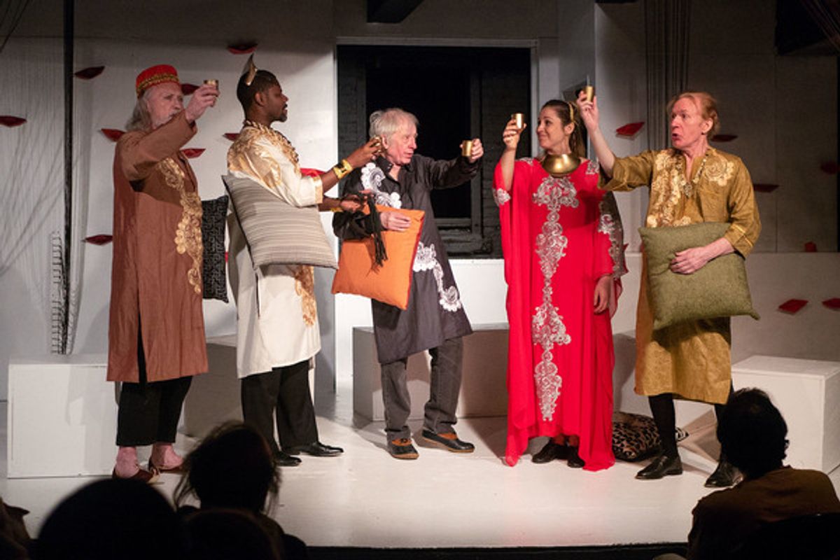 L TO R: CHRIS BRANDT, JAMES EDWARD BECTON,
AUSTIN PENDLETON, ALEXANDRA LALIBERTE, TIMOTHY DOYLE at 