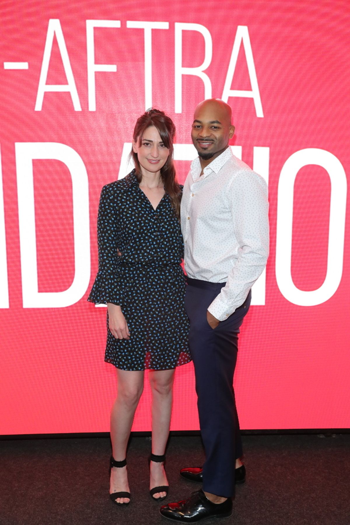 Sara Bareilles, Brandon Victor Dixon at 