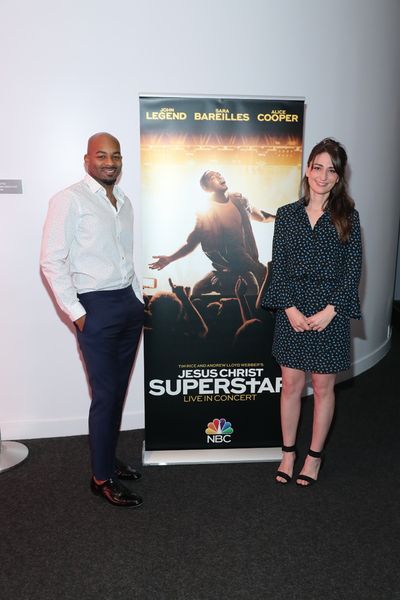 Sara Bareilles, Brandon Victor Dixon Photo
