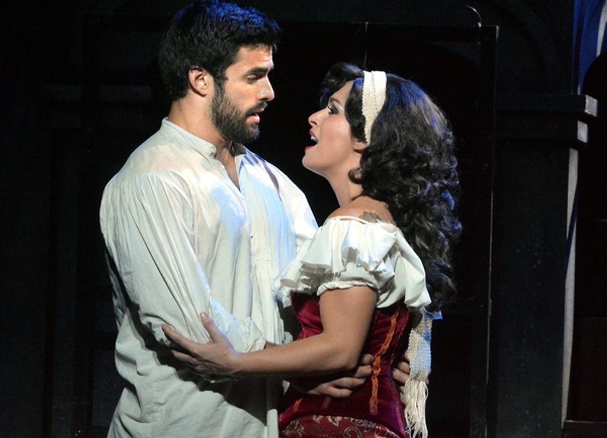 Adam Hollick and Cassandra Marie Murphy at 