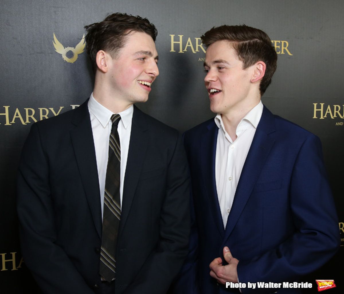 Anthony Boyle and Sam Clemmett  at 