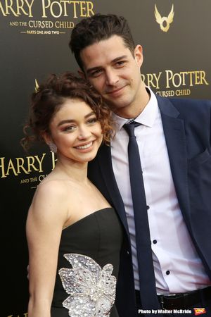 Sarah Hyland and Wells Adams  Photo
