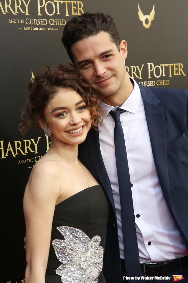 Sarah Hyland and Wells Adams  Photo