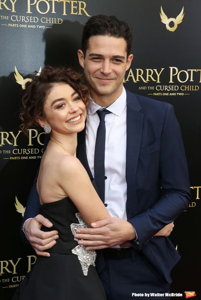 Sarah Hyland and Wells Adams  Photo