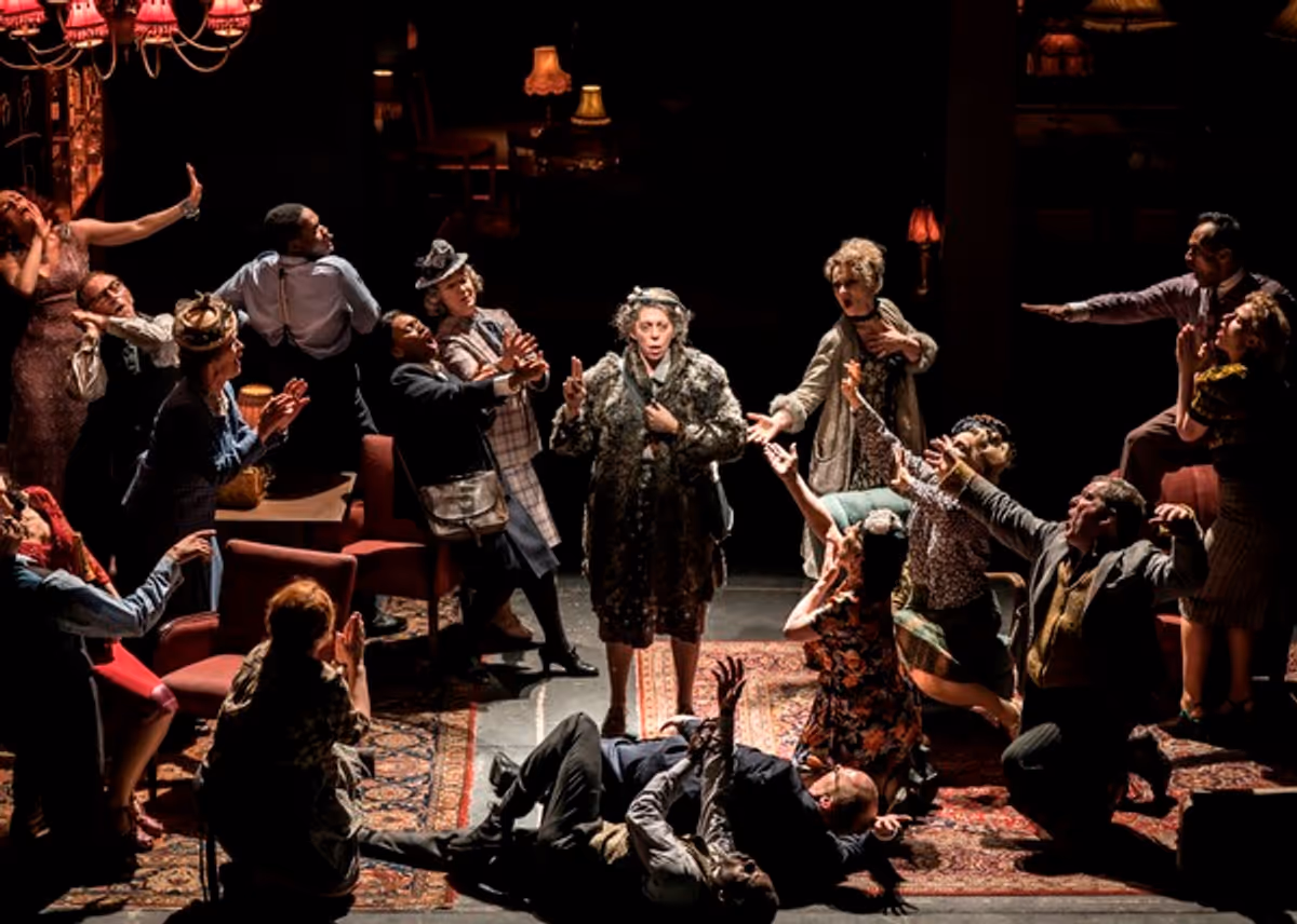 The Company with Eileen Walsh as Madge at 