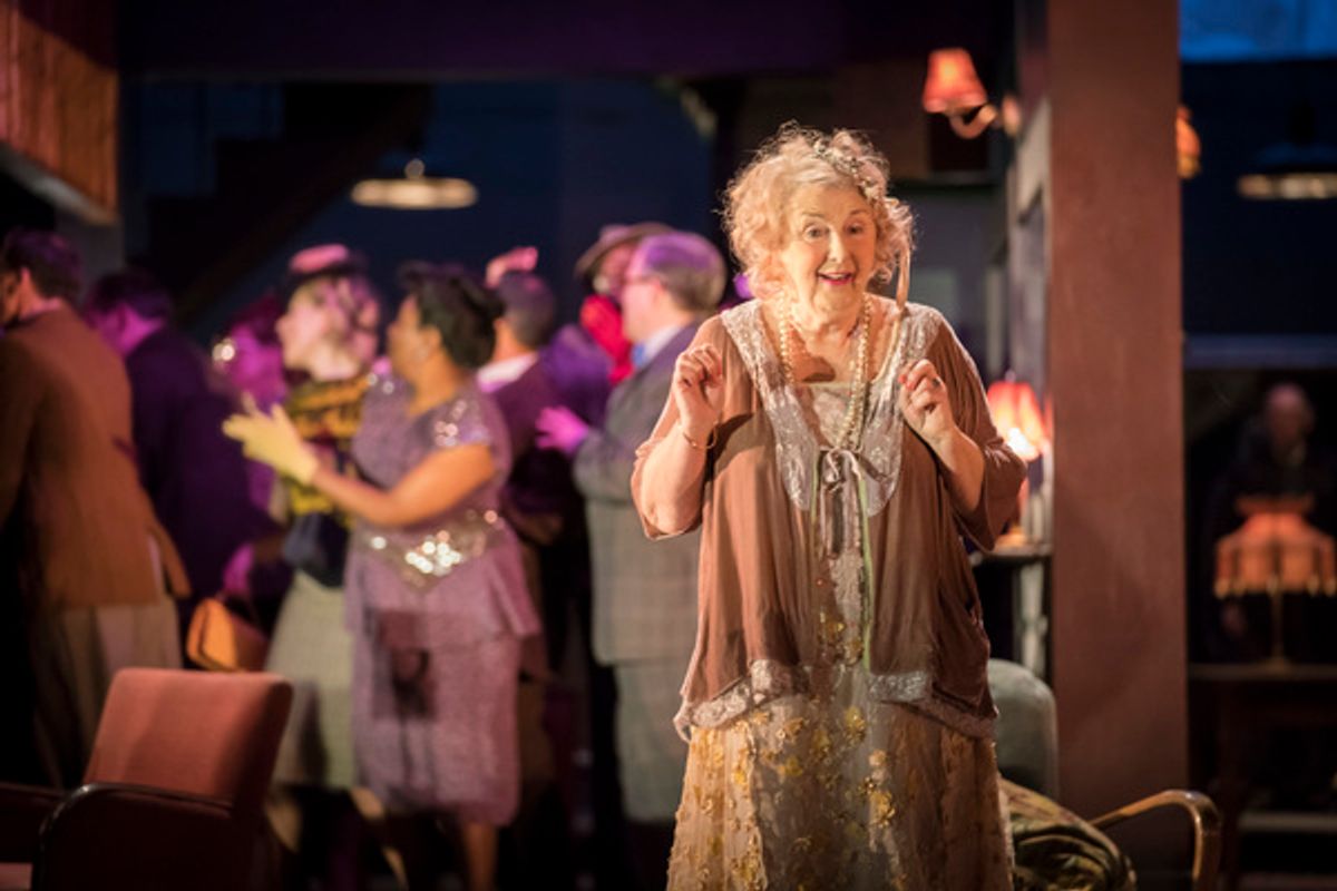 Patricia England as Julia at 