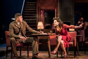 Aaron Heffernan as Butch and Kate Fleetwood as Christine Photo