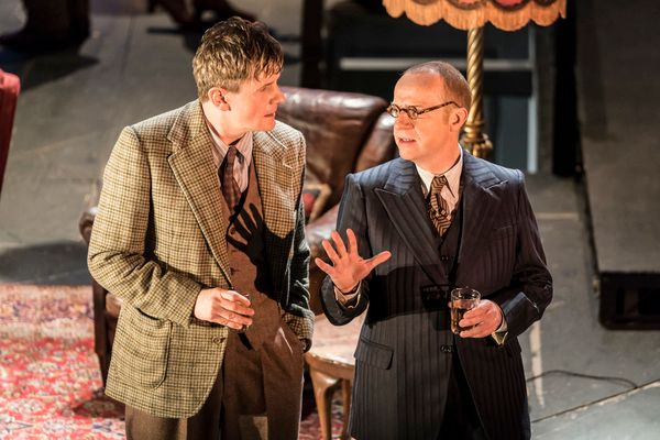 Charles Edwards as Hugh Marriner and Jonathan Slinger as Maurice Hussey Photo