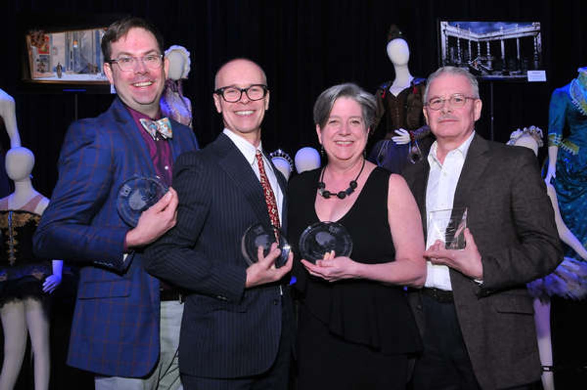 Travis Halsey, Fritz Masten, Holly Hynes and Zack Brown at 