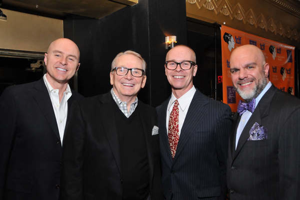 Joseph McFate, Bob Mackie, Fritz Masten and Stephen Cabral at 