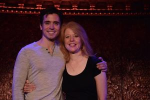 Matt Doyle and Deborah Grace Winer @ BroadwayWorld Matt Doyle and Deborah Grace Winer Photo
