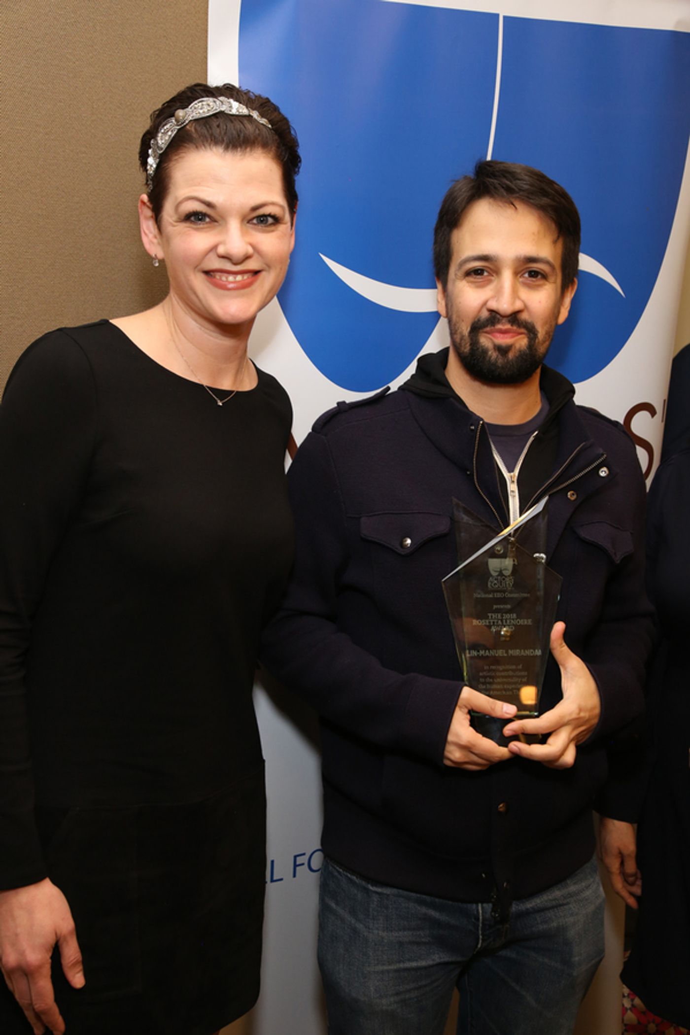 Photo Flash: Lin-Manuel Miranda Receives the 2018 Rosetta LeNoire Award Photo Flash: Lin-Manuel Miranda Receives the 2018 Rosetta LeNoire Award Image