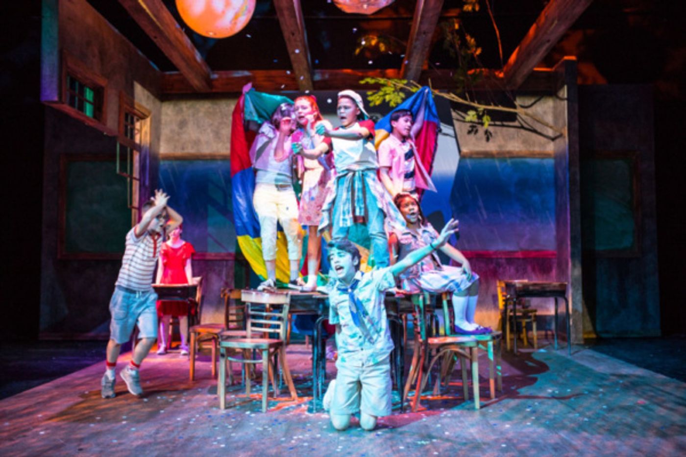 Photo Flash: First Look At FYT's World Premiere THE GERANIUM ON THE WINDOWSILL JUST DIED BUT TEACHER YOU WENT RIGHT ON  Image