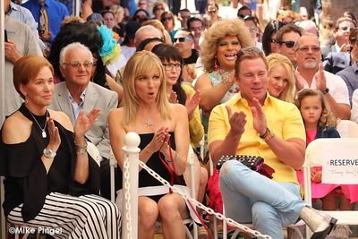 Debbie Gibson with crowd Photo