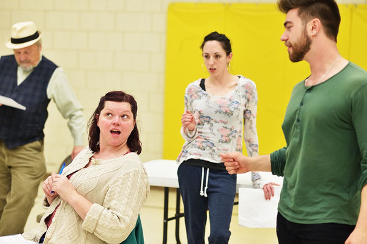 Patrick Conner, Samantha Story-Camp, Hannah Brizzi, and Nico Bernstein at 